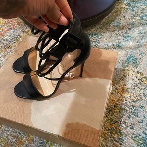 Authentic Christian Louboutin Choca 100 AS IS